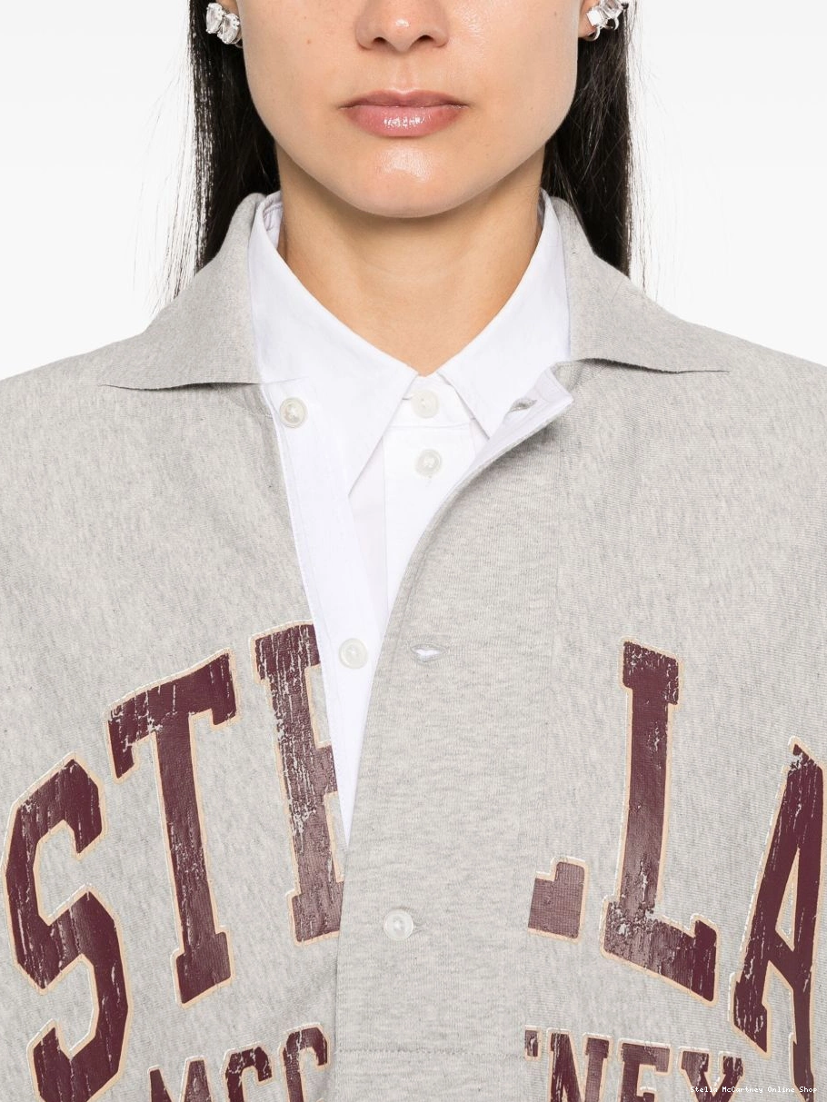 Affordable Logo polo top Stella Women McCartney Varsity 0424